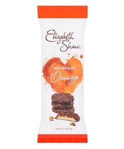 Elizabeth Shaw Dark Chocolate Orange Biscuits 140g Pack of 10 (KA213)