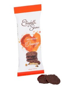 Elizabeth Shaw Dark Chocolate Orange Biscuits 140g Pack of 10 (KA213)