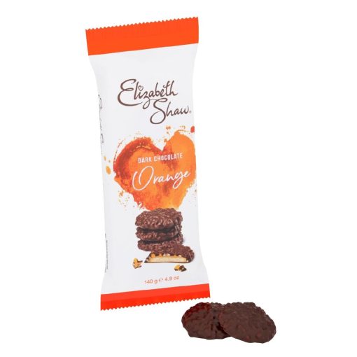 Elizabeth Shaw Dark Chocolate Orange Biscuits 140g Pack of 10 (KA213)