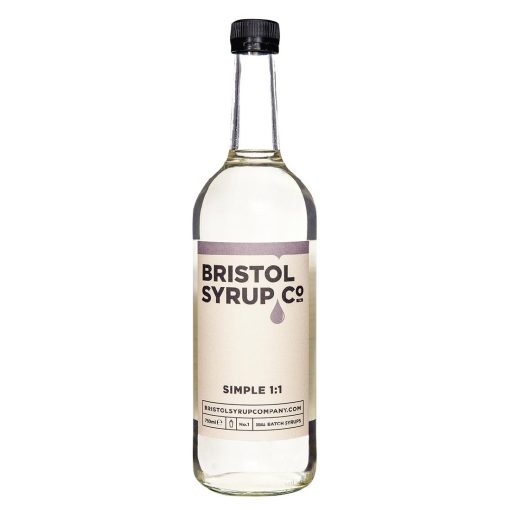 Bristol Syrup Co- No-1 Simple Syrup 1-1 750ml (KA220)