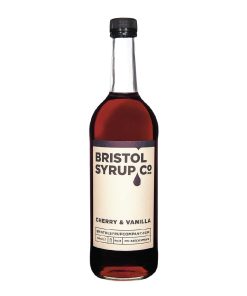 Bristol Syrup Co- No-14 Cherry and Vanilla Syrup 750ml (KA232)