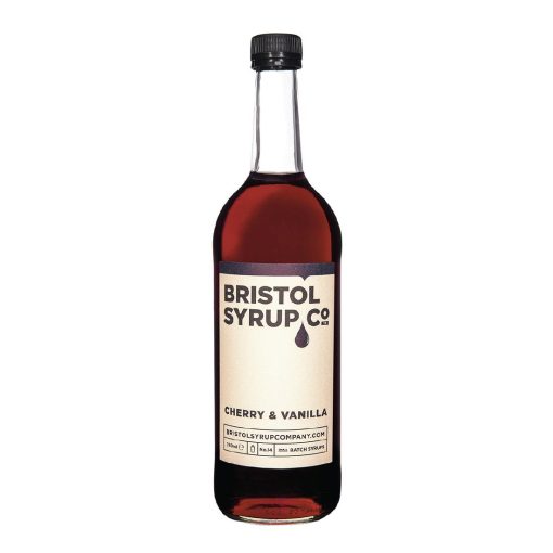 Bristol Syrup Co- No-14 Cherry and Vanilla Syrup 750ml (KA232)