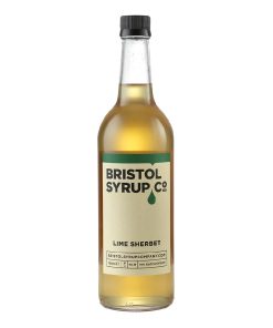 Bristol Syrup Co- No-18 Lime Sherbet Syrup 750ml (KA236)