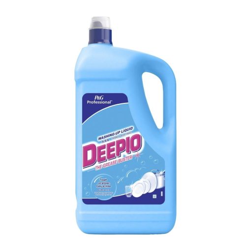 Deepio Professional Washing Up Liquid Original 5Ltr Pack of 2 (DX552)