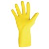 MAPA Vital 124 Liquid-Proof Light-Duty Janitorial Gloves Yellow Small (FA292-S)