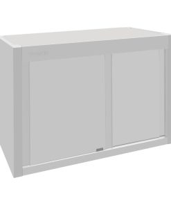 Vogue Wall Cupboard Stainless Steel 650x900x400mm (FU580)