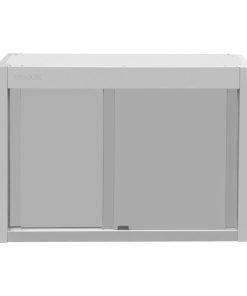 Vogue Wall Cupboard Stainless Steel 650x900x400mm (FU580)