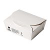 Notpla Medium Takeaway Boxes 1200ml - White Pack of 250 (HW502)