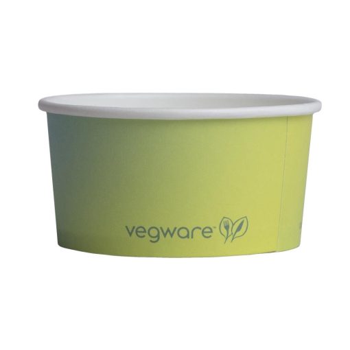 Vegware Double Scoop Ice Cream Pot Tutti Frutti 6oz Pack of 1000 (HX484)