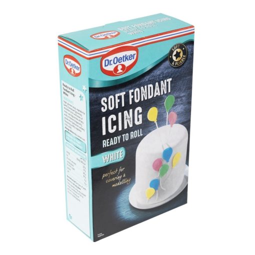 Dr- Oetker Soft Fondant White Icing Ready to Roll 1kg (KA083)