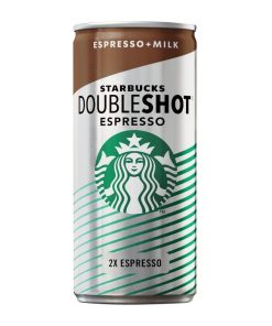 Starbucks Doubleshot Espresso Iced Coffee Cans 200ml Pack of 12 (KA190)