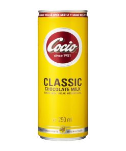 Cocio Classic Chocolate Milk Cans 250ml Pack of 12 (KA199)