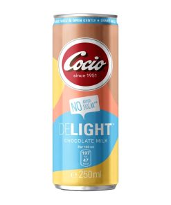 Cocio Delight Chocolate Milk Cans 250ml Pack of 12 (KA200)