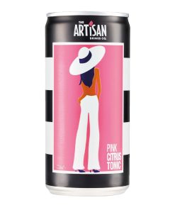 Artisan Drinks Pink Citrus Tonic Cans 200ml Pack of 24 (KA422)