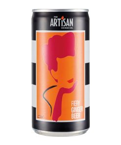 Artisan Drinks Fiery Ginger Beer Cans 200ml Pack of 24 (KA423)