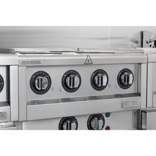 Buffalo 600 Series 4 Plate Electric Convection Oven Range (SA808)