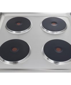 Buffalo 600 Series 4 Plate Electric Convection Oven Range (SA808)