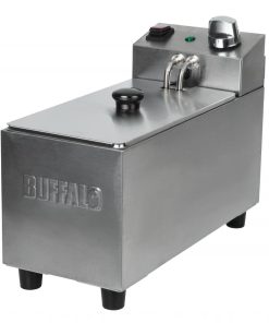 Buffalo Single Tank Single Basket 3Ltr Countertop Fryer 2kW (CU614)