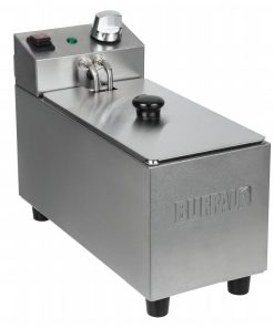 Buffalo Single Tank Single Basket 3Ltr Countertop Fryer 2kW (CU614)