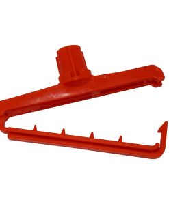 SYR Clip-It II Kentucky Mop Holder Red Pack of 10 (CX989)