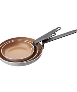 Vogue Aluminium Non-Stick Ceramic Coated Frying Pan 20cm (DP483)