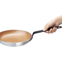 Vogue Aluminium Non-Stick Ceramic Coated Frying Pan 24cm (DP484)