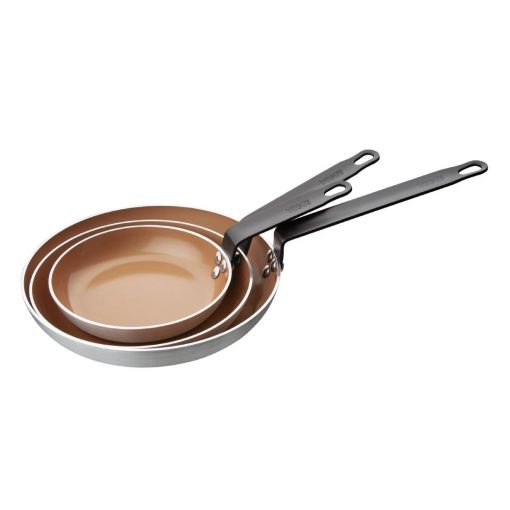 Vogue Aluminium Non-Stick Ceramic Coated Frying Pan 28cm (DP485)