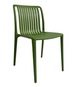 Bolero Verona Cafe Chairs Forest Green Pack of 2 (DX978)