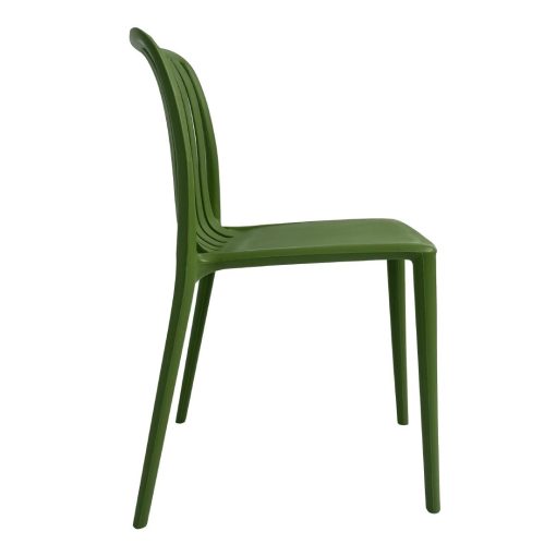 Bolero Verona Cafe Chairs Forest Green Pack of 2 (DX978)