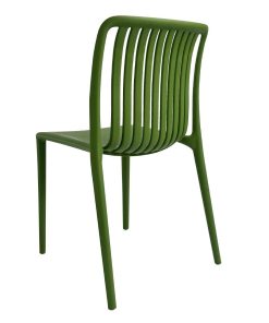 Bolero Verona Cafe Chairs Forest Green Pack of 2 (DX978)