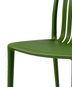 Bolero Verona Cafe Chairs Forest Green Pack of 2 (DX978)