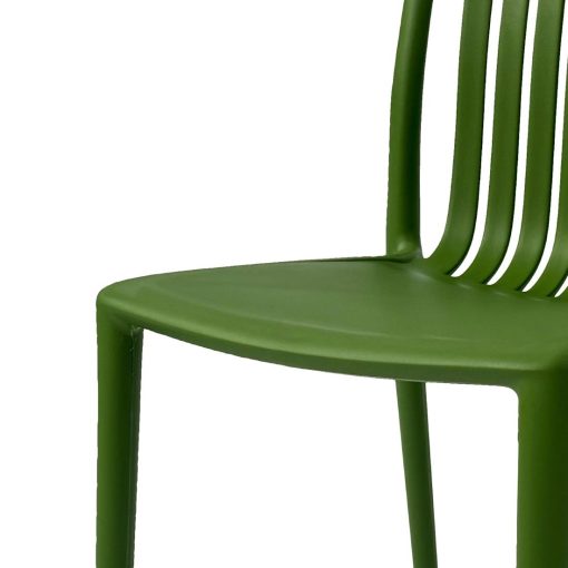 Bolero Verona Cafe Chairs Forest Green Pack of 2 (DX978)