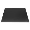 Bolero Matte Black Square Outdoor Table Top 700mm (FU530)