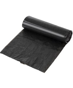 Jantex Large Medium Duty Black Bin Bags 80Ltr Pack of 10 (GN399)