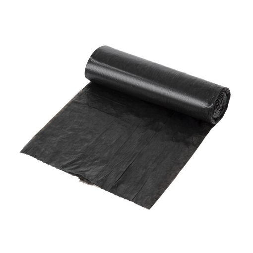 Jantex Large Medium Duty Black Bin Bags 80Ltr Pack of 10 (GN399)