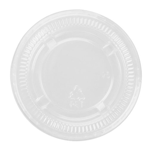 Fiesta Recyclable PET Lid for Portion Pots Pack of 1000 (HC268)