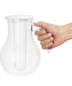 Olympia Kristallon Jug With Cooling Tube Polycarbonate Plain 1600ml (HC356)