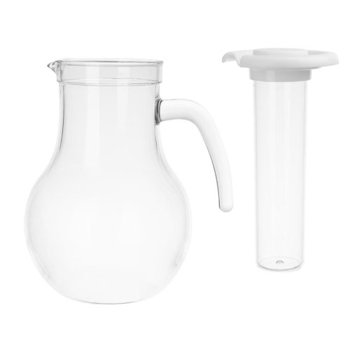 Olympia Kristallon Jug With Cooling Tube Polycarbonate Plain 1600ml (HC356)