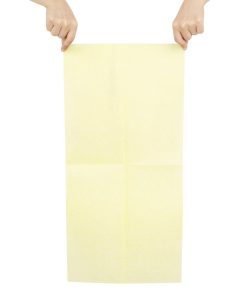 Jantex Non-Woven Cloths Yellow Pack of 50 (HS595)