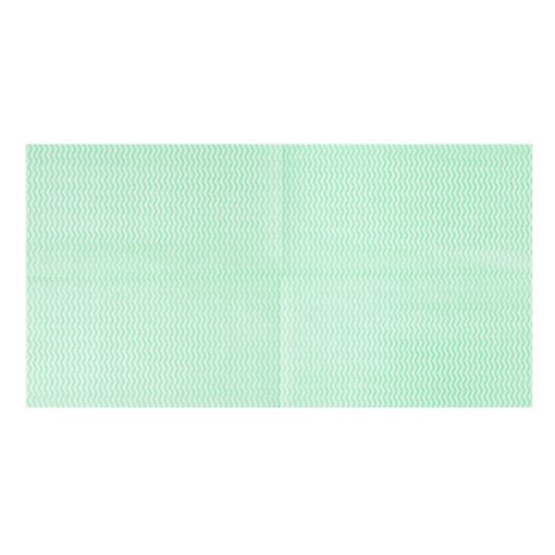 Jantex Non-Woven Cloths Green Pack of 50 (HS596)