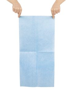 Jantex Non-Woven Cloths Blue Pack of 50 (HS597)