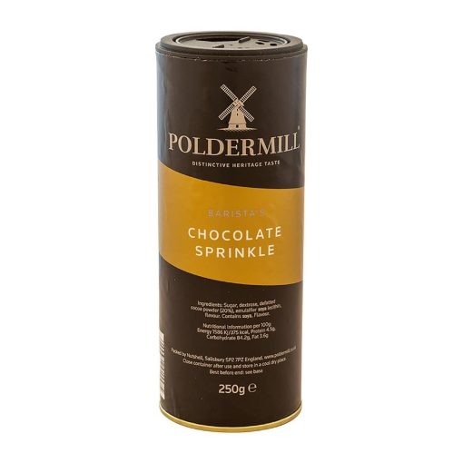 Poldermill Chocolate Sprinkle Shaker Drum 250g (HT319)