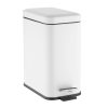 Jantex Slim Washroom Bin White 5Ltr (HT475)