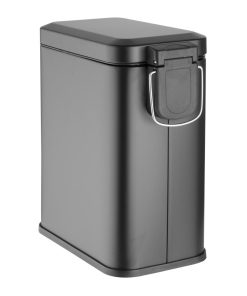 Jantex Slim Washroom Bin Black 5Ltr (HT476)