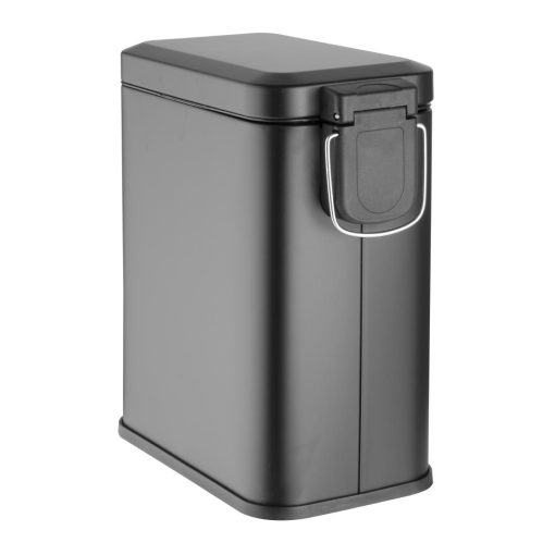 Jantex Slim Washroom Bin Black 5Ltr (HT476)