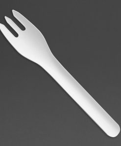 Fiesta Compostable Paper Forks 155mm Pack of 100 (HT483)