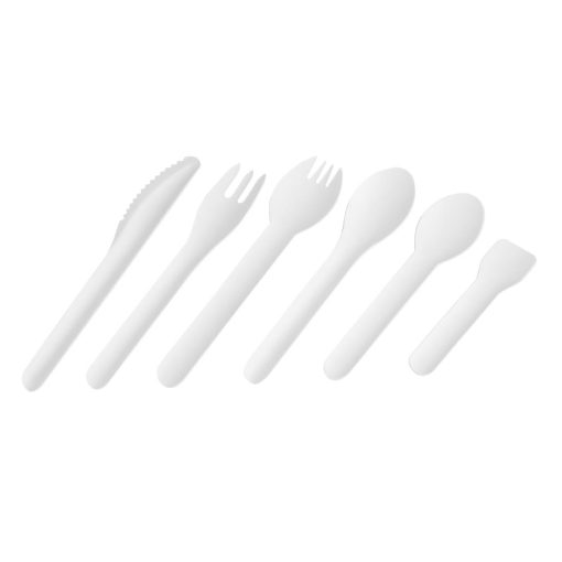 Fiesta Compostable Paper Forks 155mm Pack of 100 (HT483)