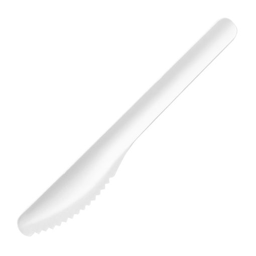 Fiesta Compostable Paper Knives 165mm Pack of 100 (HT484)