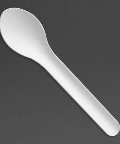 Fiesta Compostable Paper Spoons 150mm Pack of 100 (HT485)