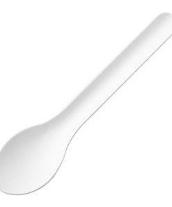 Fiesta Compostable Paper Spoons 150mm Pack of 100 (HT485)